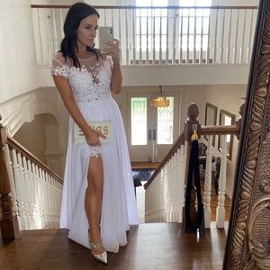 Rehearsal Dinner Dress - White Dress - Wedding dress